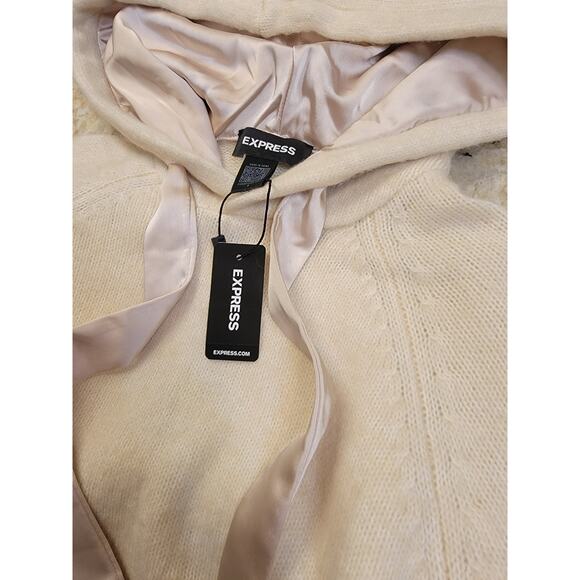 NWT Express Hooded Sweater - Picture 2 of 6